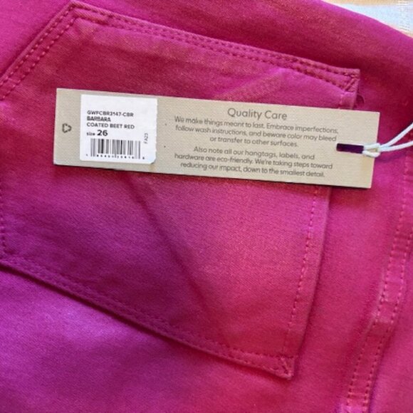 NWT HUDSON Barbara High-Rise Bootcut Jean - size 26 - Picture 8 of 9